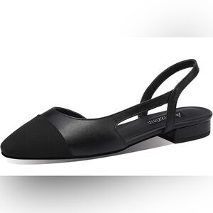 SLINGBACKS Goatskin & Grosgrain Shoes - Womens